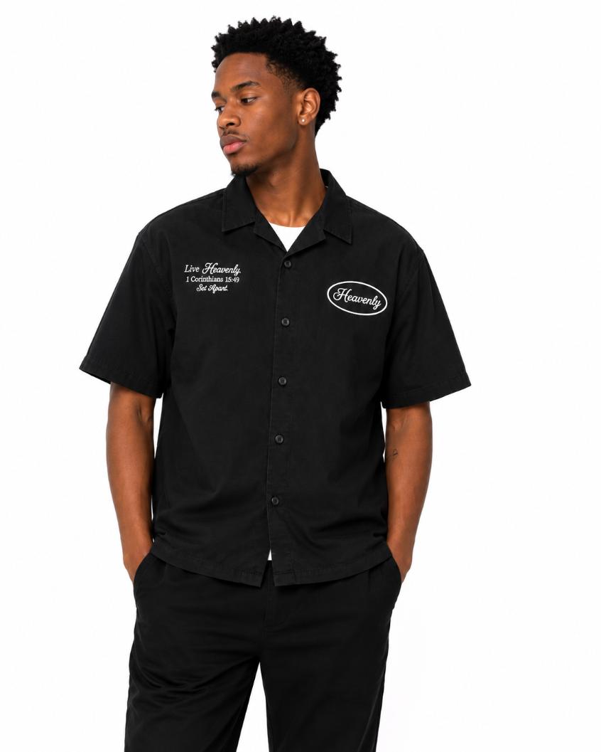 Heavenly Culture Signature Button-Down