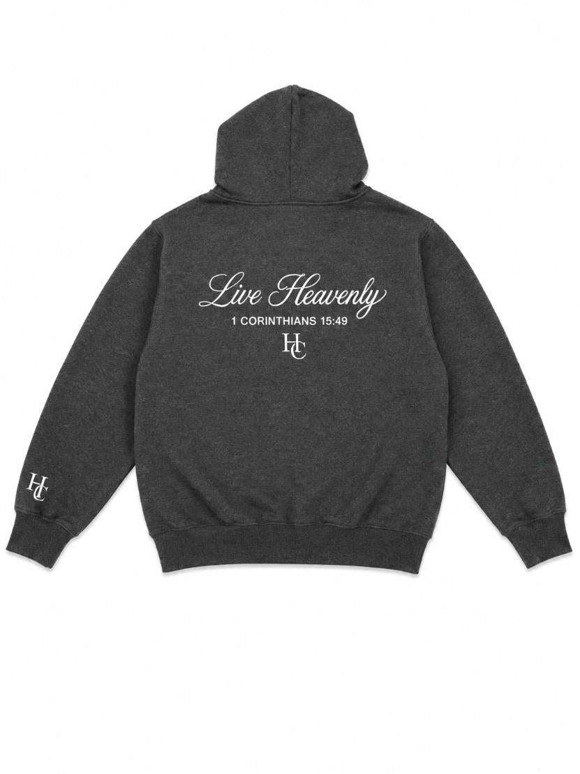 Heavenly Culture Grey Zip-Up Jacket