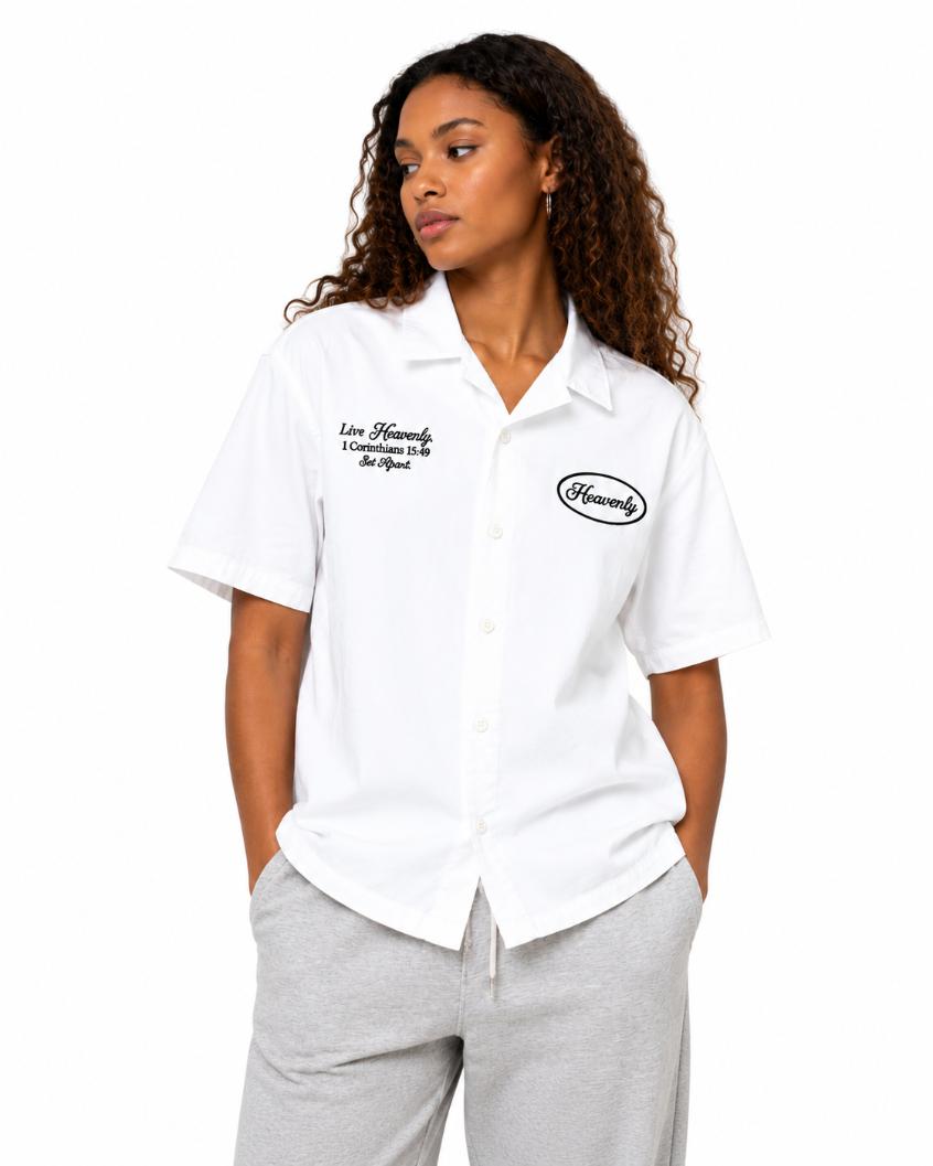 Heavenly Culture Signature Button-Down